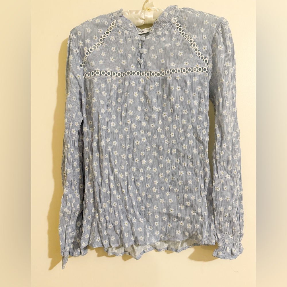 Zara Floral Blouse